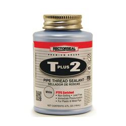 RECTORSEAL T Plus 2 23631 Thread Sealant 0.25 pt Can Paste White