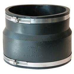 FERNCO 1002 Series 1002-66 Repair Coupling 6 in Clay x PVC 6 in L