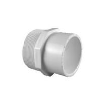 Charlotte Pipe PVC021101400 Pipe Adapter 1-1/2 x 2 in MPT x Slip PVC