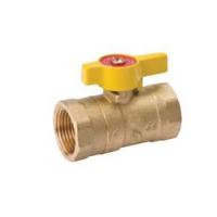 B and K 110-225 Gas Ball Valve 1 in Connection FPT 200 psi Pressure Brass