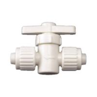 Flair-It 16880 Stop Valve 1/2 in Connection PEX Plastic Body
