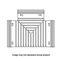 ADS 0626AA Pipe Tee 6 in Snap Polyethylene