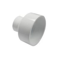 IPEX 193023 Reduced Coupling 3 x 1-1/2 in Hub PVC White SCH 40 Schedule