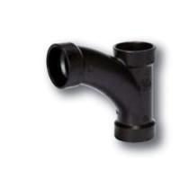 Streamline 02852H Combination Wye 3 in Hub ABS