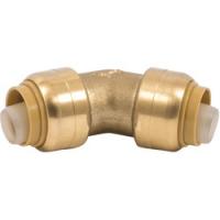 SharkBite U648LFA Pipe Elbow 1/2 in 45 deg Angle Brass 200 psi Pressure