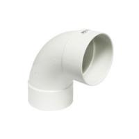 IPEX 414163BC Sewer Long Turn Sweep Elbow 3 in Hub 90 deg Angle PVC