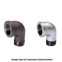 B and K 510-305HN Street Elbow 1 in MIP x FIP 90 deg Angle Galvanized