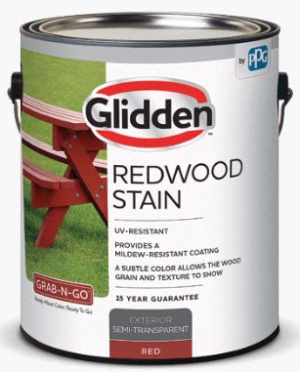 Glidden Redwood Stain Grab N Go
