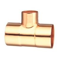 EPC 111R Series 32828 Pipe Reducing Tee 1 x 1 x 1/2 in Sweat Copper