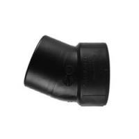 Charlotte Pipe ABS 00326 0800HA Pipe Elbow 2 in Spigot 2 in Hub 22.5 deg