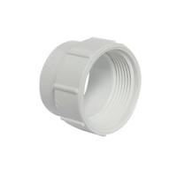 CANPLAS 193701S Cleanout Adapter 1/2 in Spigot x FNPT PVC White