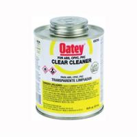 Oatey 30795 Pipe Cleaner Liquid Clear 16 oz Can