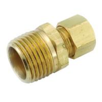 Anderson Metals 750068-0806 Pipe Connector 1/2 x 3/8 in Compression x