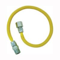 BrassCraft ProCoat CSSL54-36P Gas Connector 1/2 in Inlet 1/2 in Outlet 36