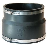FERNCO 1002 Series 1002-66 Repair Coupling 6 in Clay x PVC 6 in L