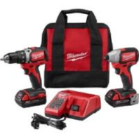 Milwaukee 2798-22CT Combo Kit 2-Tool Tools Included Yes Battery
