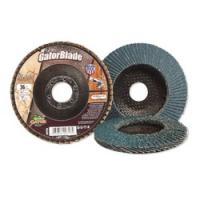 Gator 9713-1 Abrasive Flap Disc 4-1/2 in Dia 7/8 in Arbor 36 Grit Extra