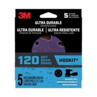3M 27259 Power Sanding Disc 5 in Dia 120 Grit Medium Ceramic Abrasive
