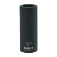 DeWALT DWMT75128OSP Deep Impact Socket 20 mm Socket 1/2 in Drive 6