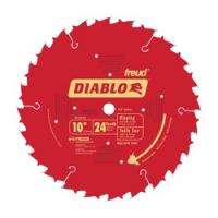 Diablo D1024X Circular Saw Blade 10 in Dia 5/8 in Arbor 24-Teeth Carbide