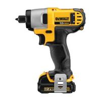 DeWALT DCF815S2 Impact Driver Kit Kit 12 V Battery 1.3 Ah 1/4 in Drive