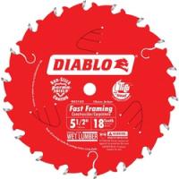 Diablo D0518X Circular Saw Blade 5-1/2 in Dia 10 mm Arbor 18-Teeth