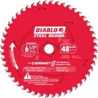 Diablo D0648CFA Saw Blade 6-1/2 in Dia 5/8 in Arbor 48-Teeth Cermet