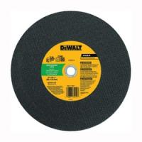 DeWALT DW8024 Cutting Wheel 14 in Dia 1/8 in Thick 1 in Arbor Silicone