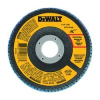 DeWALT DWA8207 Flap Disc 4-1/2 in Dia 7/8 in Arbor Coated 60 Grit