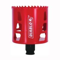 Diablo DHS2687 Hole Saw 2-11/16 in Dia 2-3/8 in D Cutting 3/8 in Arbor