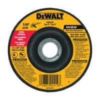 DeWALT DW4419 Grinding Wheel 4 in Dia 1/4 in Thick 5/8 in Arbor 24 Grit