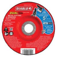 Diablo DBD050125X01F Cut and Grind Wheel 5 in Dia 1/8 in Thick 7/8 in