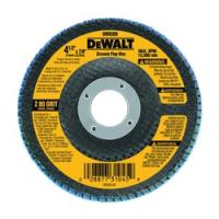 DeWALT DW8309 Flap Disc 4-1/2 in Dia 7/8 in Arbor Coated 80 Grit