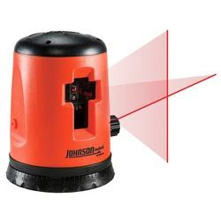 Johnson 40-0912 Cross-Line Laser Level Up to 100 ft +/-1/4 in at 35 ft
