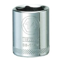 DeWALT DWMT86114OSP Hand Socket 14 mm Socket 1/4 in Drive 6-Point