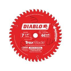 Diablo D0744CD Circular Saw Blade 7-1/4 in Dia 5/8 in Arbor 44-Teeth