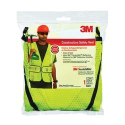 3M TEKK Protection 94617-80030T Safety Vest One-Size Fabric Fluorescent