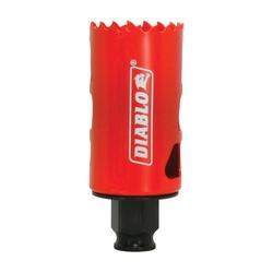 Diablo DHS1563 Hole Saw 1-9/16 in Dia 2-3/8 in D Cutting