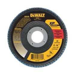 DeWALT XP Series DW8250 Ceramic Flap Disc 4-1/2 in Dia 7/8 in Arbor