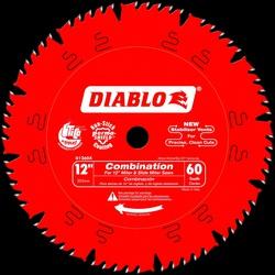 Diablo D1260X Circular Saw Blade 12 in Dia 1 in Arbor 60-Teeth Carbide