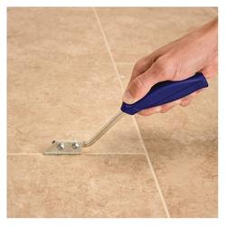 QEP 10057 Professional Grout Saw Steel/Carbide Blade Contoured Handle