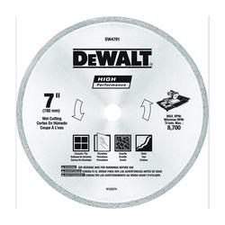 DeWALT DW4791 Circular Saw Blade 7 in Dia 5/8 in Arbor Diamond Cutting