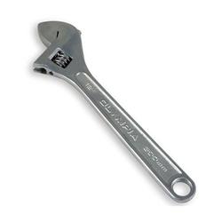 Olympia Tools 01-012 Adjustable Wrench 12 in OAL 1-5/16 in Jaw Steel