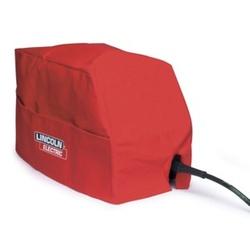 Lincoln Electric KH495 Canvas Cover Small Leather Red