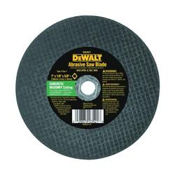 DeWALT HIGH PERFORMANCE DW3521 Abrasive Saw Blade 7 in Dia 5/8 in Arbor