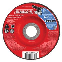 Diablo DBD045250701F Grinding Wheel 4-1/2 in Dia 1/4 in Thick 7/8 in
