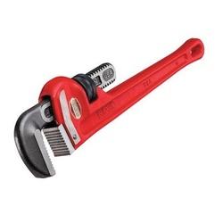 RIDGID 31025 Straight Pipe Wrench 2-1/2 in Jaw 18 in L Serrated Jaw