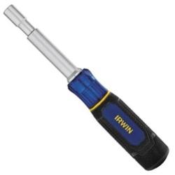 IRWIN 1948778 Nut Driver Comfort Grip Handle Blue/Yellow Handle Acetate