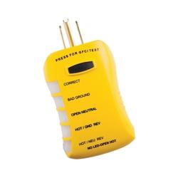 GB HGT6520 Circuit Analyzer Tester Black/Yellow