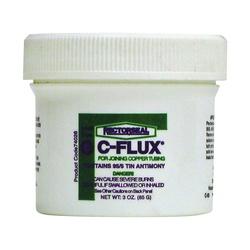 RECTORSEAL C-Flux 74026 Soft Soldering Flux 3 oz Carton Paste Gray